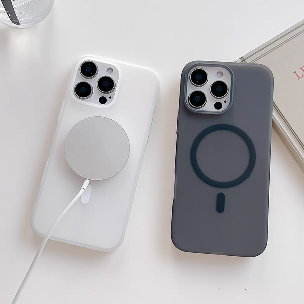 Phone Ring Holder - 高級マット仕上げ MagSafe対応 iPhone 17 Pro/16/15/14/13/12 Pro