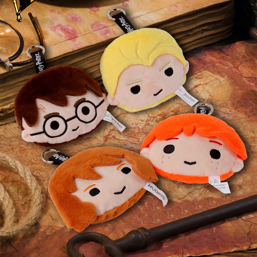 Phone Accessories Charms - ハリー・ポッターぬいぐるみコインケース、ハーマイオニー、ロナルド、ヘドウィグ、マロフィーのバックパック、携帯電話ケース、キーホルダーチャーム、ホリデーパーティーギフト、おもちゃ