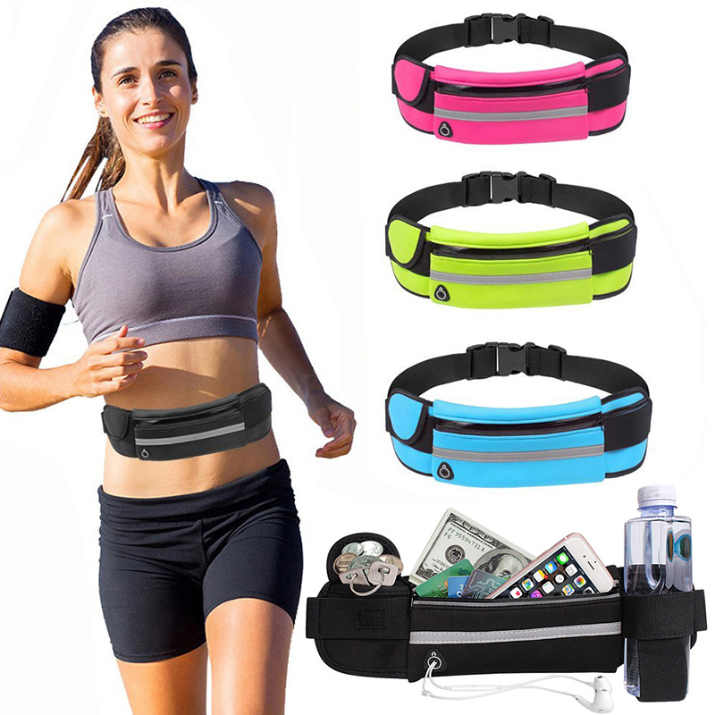 Phone Accessories Kit - スポーツファニーパック女性ランニングウエストバッグ男性ベルトバッグ電話ジムバッグ水水分補給バックパックランニングサイクリングアクセサリー