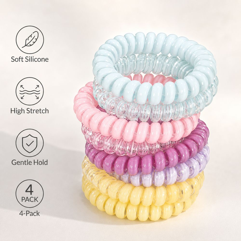 Phone Accessories For 11 Year Old Girl - グラデーションカラー電話線ヘアリング軽量女性ヘアアクセサリーヘアネクタイポータブル弾性ヘアロープ女の子毎日のヘアスタイル