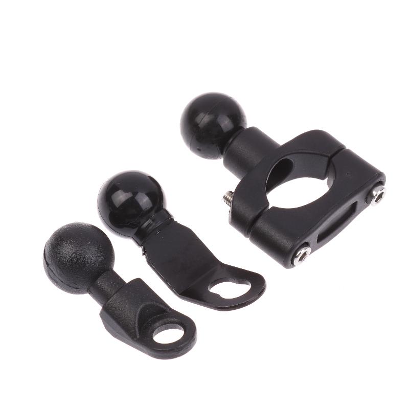 Phone Accessories Kit - 1 セット 2.3 センチメートルボールクランプブラケットバイク電話ホルダー PJ10/PJ13/PJ18 オートバイハンドルバーマウントベースキットアクセサリー。