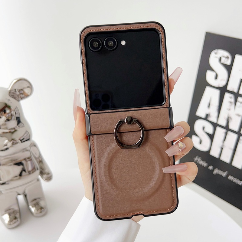 Phone Ring Holder - 360度回転リングホルダー付き磁気ワイヤレス充電対応 Motorola Razr 50 60 70