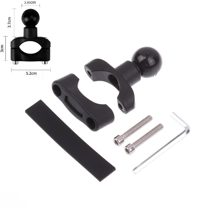 Phone Accessories Kit - 1 セット 2.3 センチメートルボールクランプブラケットバイク電話ホルダー PJ10/PJ13/PJ18 オートバイハンドルバーマウントベースキットアクセサリー