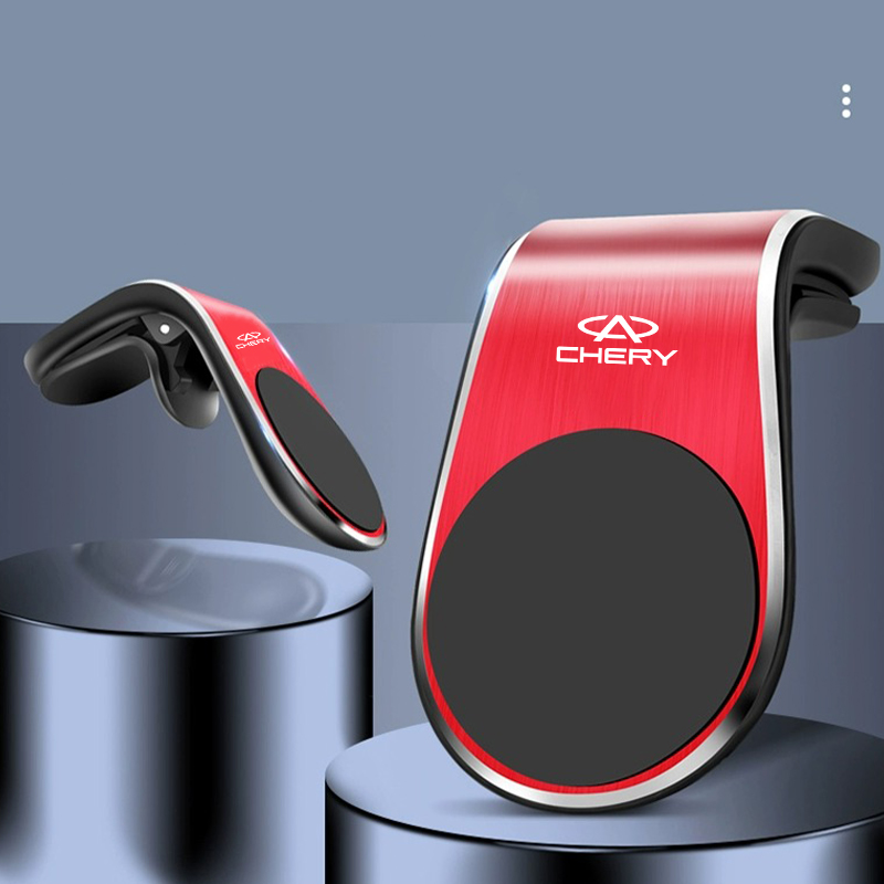 Qq Phone Accessories - 車載エアコン吹き出し口用マグネット式スマホホルダー、磁石式スマートフォンサポート、チェリー・フルウィンQQ、ティゴ3、5、T11、A1、A3、A5、アミュレット用自動車アクセサリー