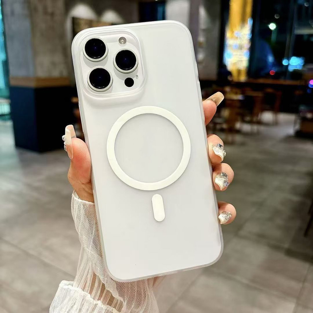 超薄型ソフトマット磁気スマホケース iPhone 17 Pr - Phone Ring Holder のレビューと価格