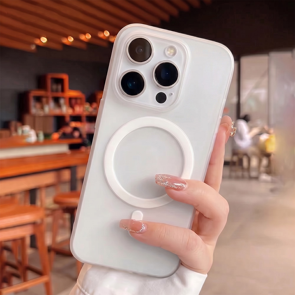超薄型ソフトマット磁気スマホケース iPhone 17 Pr - Phone Ring Holder のレビューと価格