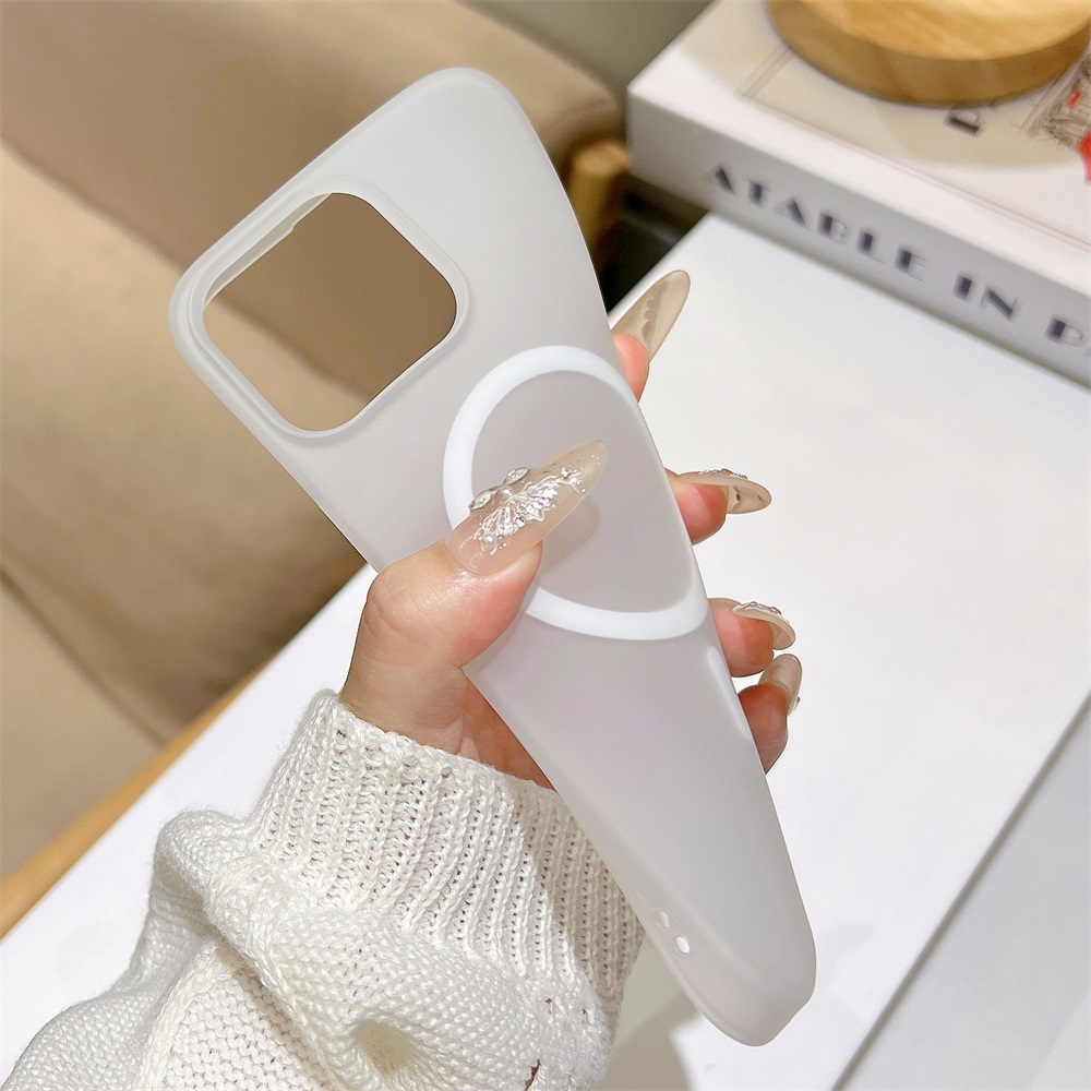 超薄型ソフトマット磁気スマホケース iPhone 17 Pr - Phone Ring Holder のレビューと価格