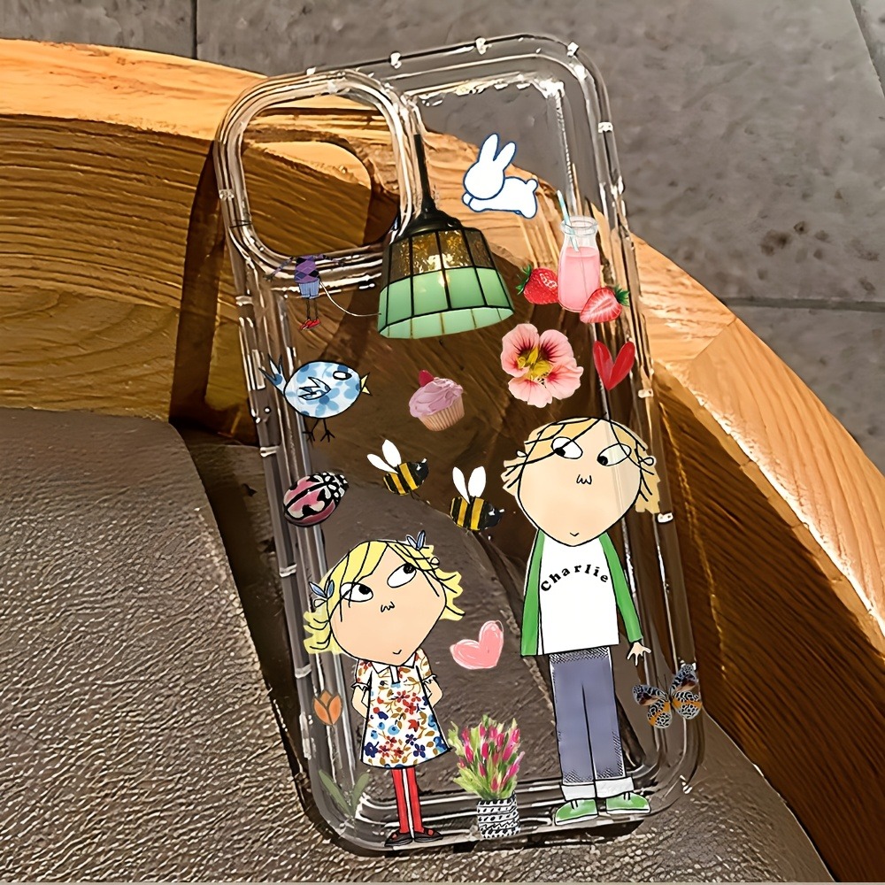 愛らしいチャーリーとローラのスマホケース iPhone 17 - Xo Phone Accessories のレビューと価格