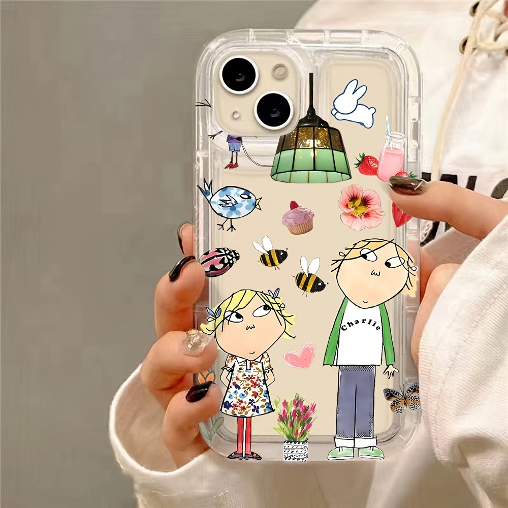 愛らしいチャーリーとローラのスマホケース iPhone 17 - Xo Phone Accessories のレビューと価格