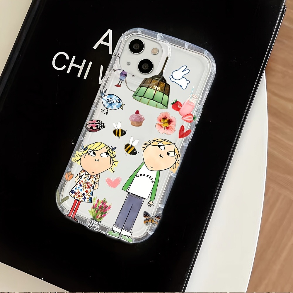 愛らしいチャーリーとローラのスマホケース iPhone 17 - Xo Phone Accessories のレビューと価格