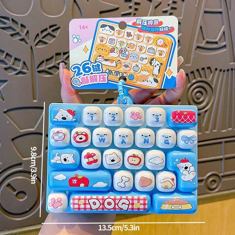 26グリッドの抗ストレスキーボードキーキャップクリッカー、キ - Phone Accessories Charms のレビューと価格