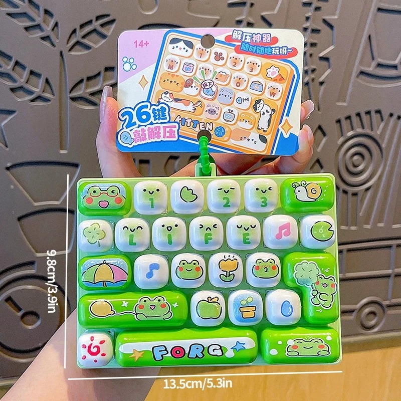 26グリッドの抗ストレスキーボードキーキャップクリッカー、キ - Phone Accessories Charms のレビューと価格