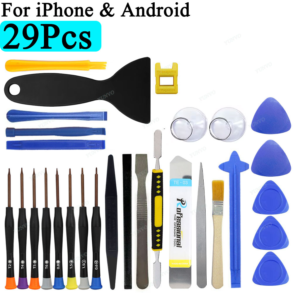 携帯電話修理ツール iPhone 用分解修理セット ドライバ - Phone Accessories Kit のレビューと価格
