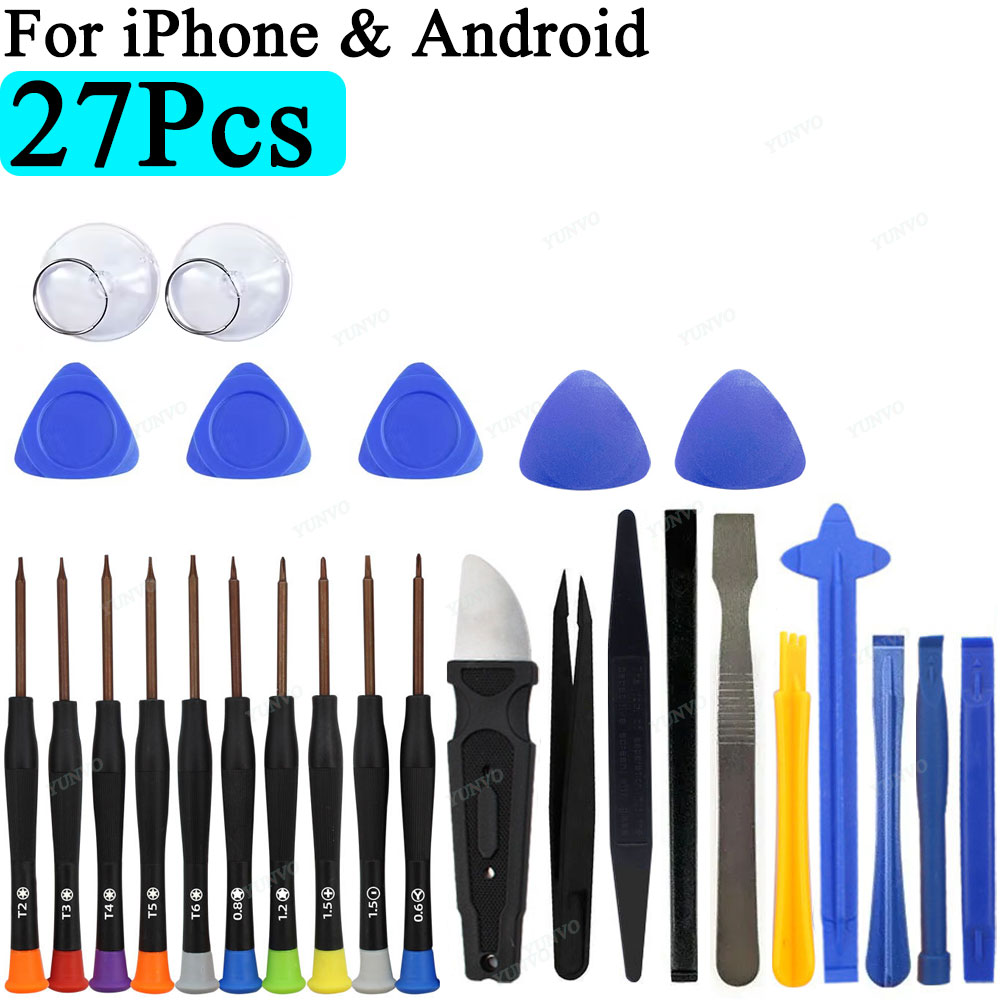 携帯電話修理ツール iPhone 用分解修理セット ドライバ - Phone Accessories Kit のレビューと価格