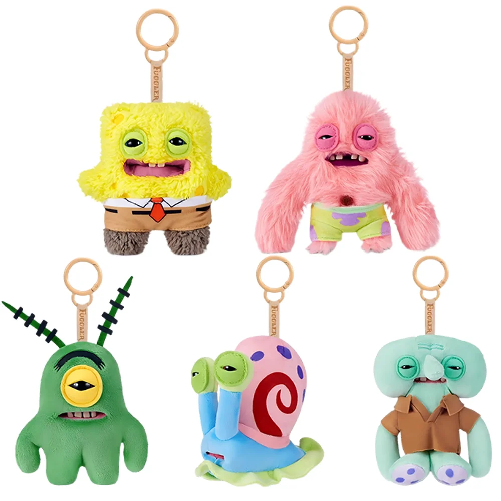 オリジナルのフガラー・スポンジボブ・パトリックキーホルダー、 - Phone Accessories Charms のレビューと価格