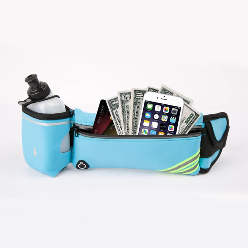 男性と女性のための防水ウエストバッグ,スポーツファニーパック - Phone Accessories Kit のレビューと価格