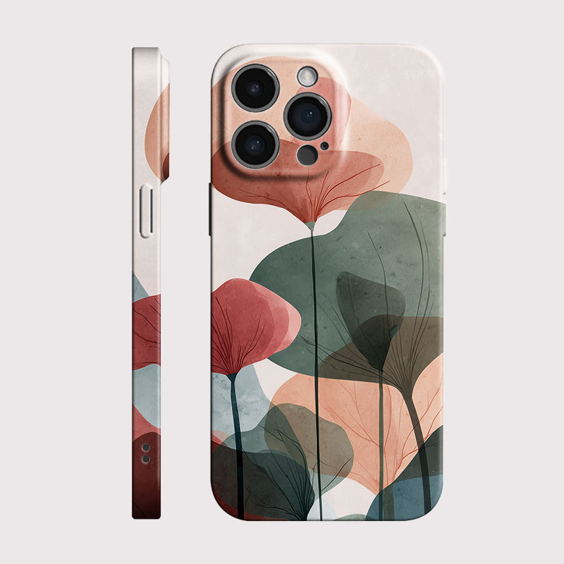 自然の芸術 葉っぱ柄ケース iPhone 17 16 15  - Xo Phone Accessories のレビューと価格