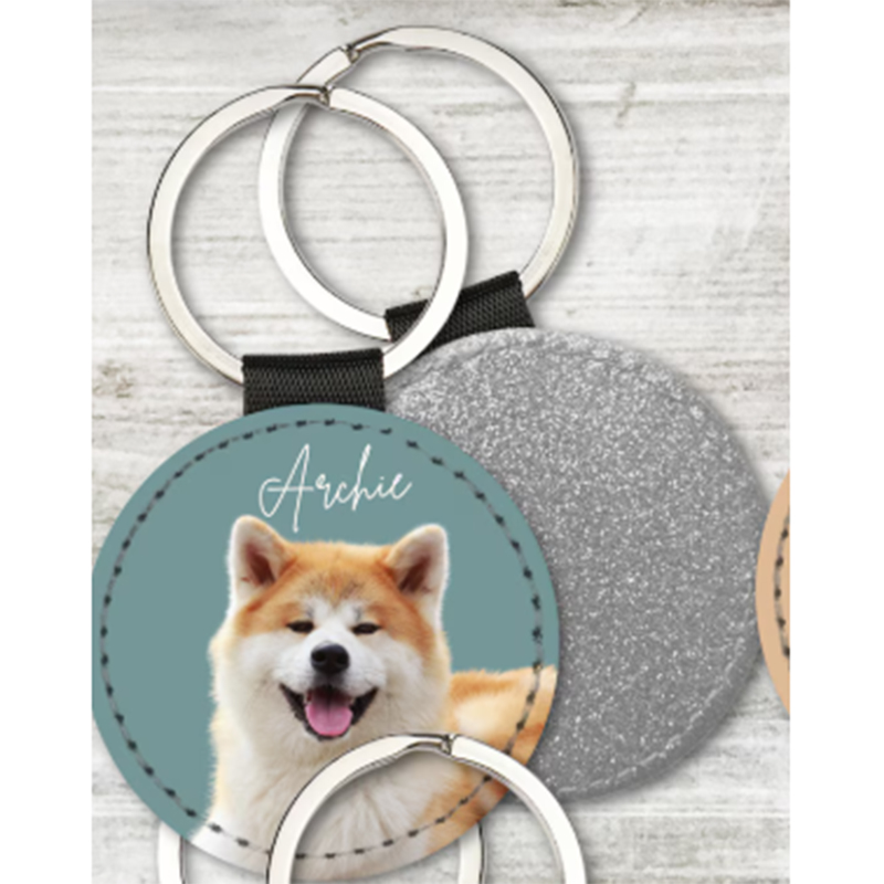 カスタムペット写真キーホルダー、パーソナライズされた犬猫の肖 - Phone Accessories Charms のレビューと価格