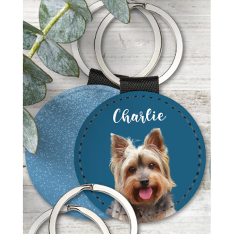 カスタムペット写真キーホルダー、パーソナライズされた犬猫の肖 - Phone Accessories Charms のレビューと価格