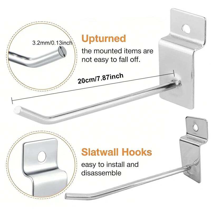 壁掛けフック ネイルウォールディスプレイ ジュエリーフック  - Phone Accessories Hanger のレビューと価格