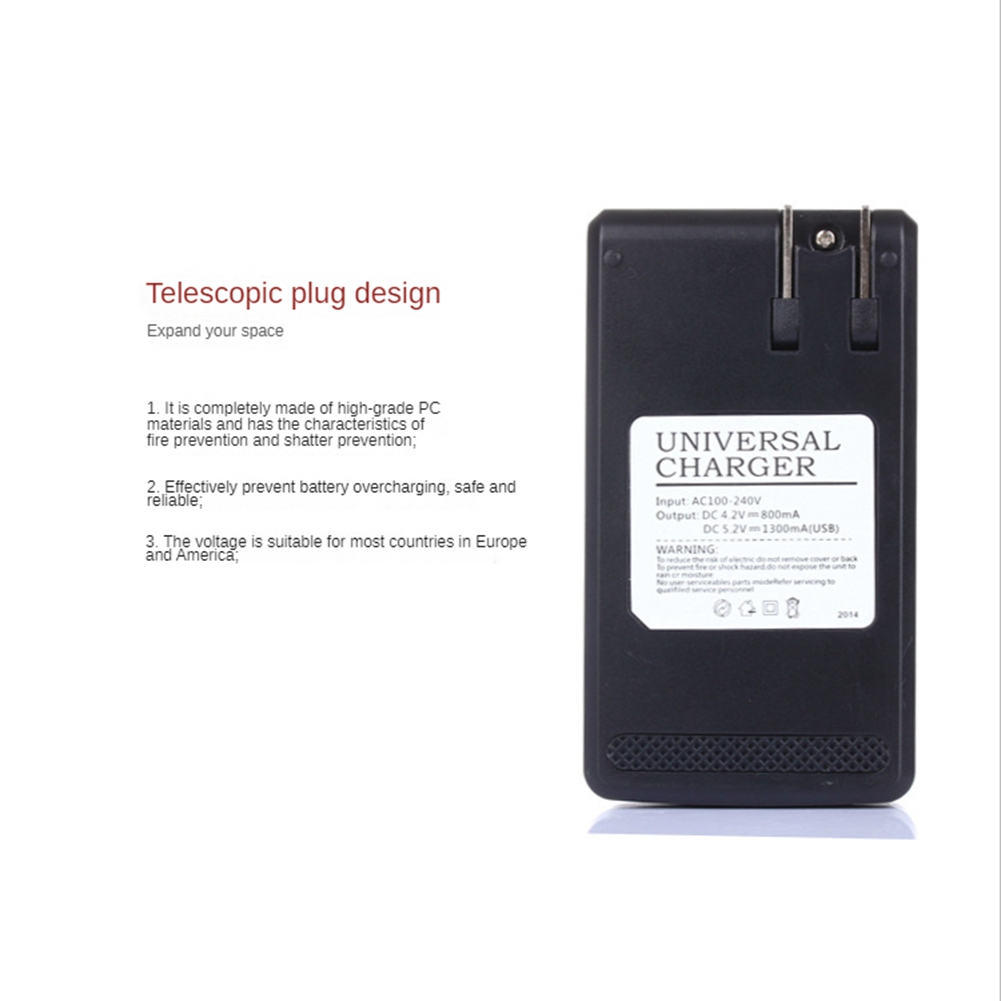 ユニバーサル携帯電話バッテリー充電器,4.2V,壁掛け,カメ - Phone Accessories Kit のレビューと価格