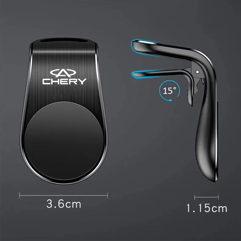 磁気式車載スマホホルダー メタルスタンド アクセサリー チェ - Qq Phone Accessories のレビューと価格