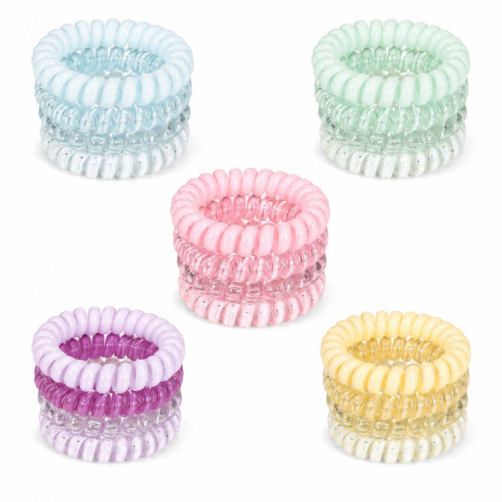 グラデーションカラー電話線ヘアリング軽量女性ヘアアクセサリー - Phone Accessories For 11 Year Old Girl のレビューと価格