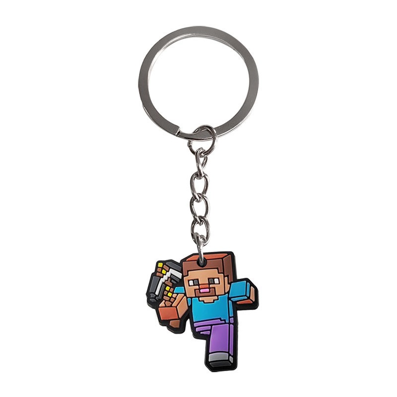 マインクラフトの人気ゲーム10個入りキーホルダー周辺グッズP - Phone Accessories Charms のレビューと価格