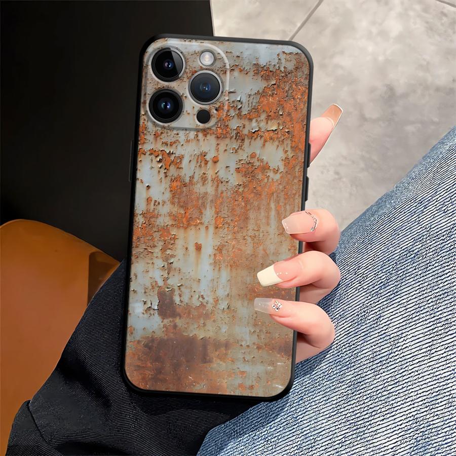 レトロな錆びデザインのiPhoneケース（iPhone 13 - Xo Phone Accessories のレビューと価格