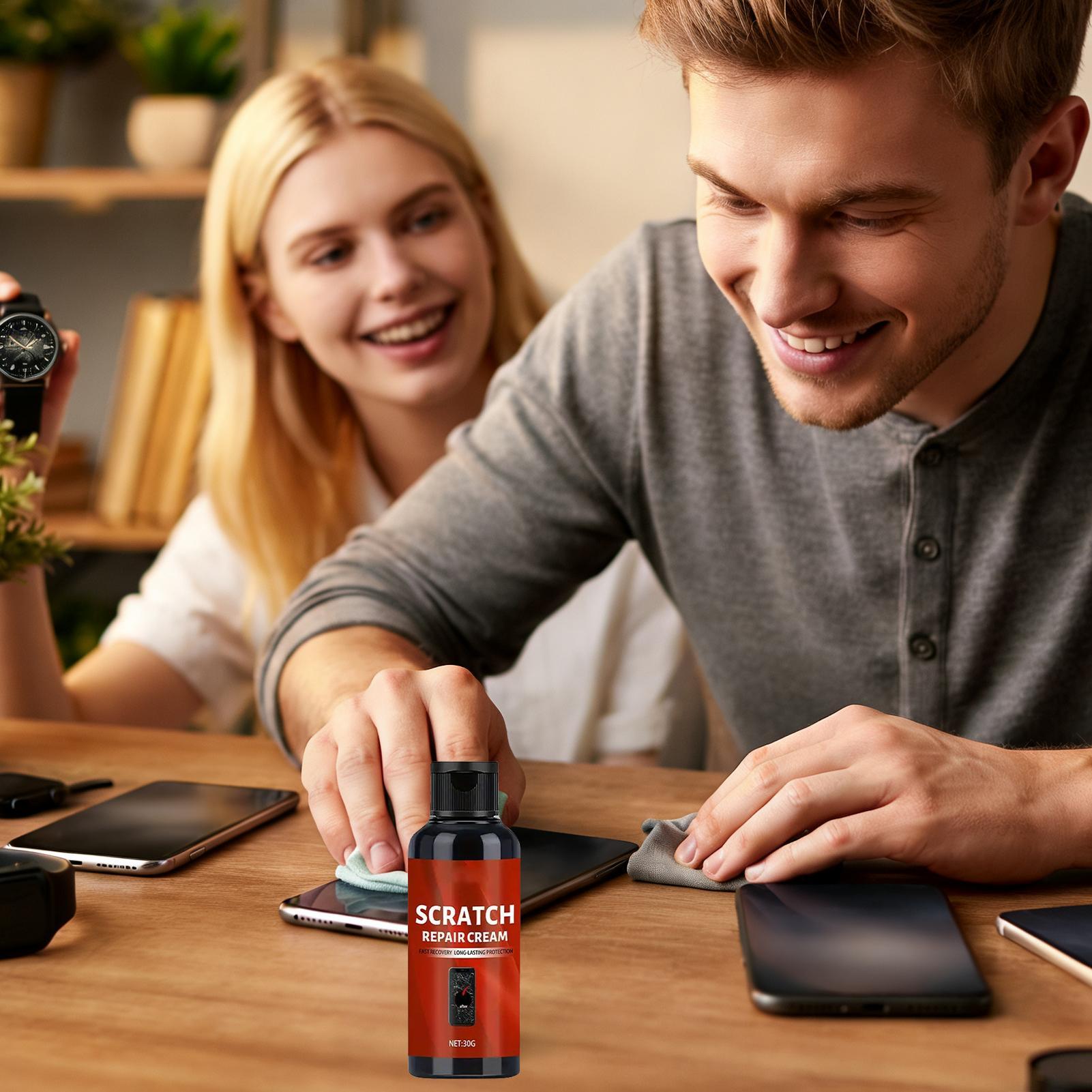 ガラス傷消し＆研磨クリーム クイックリペアキット 携帯電話画 - Phone Accessories Repair のレビューと価格