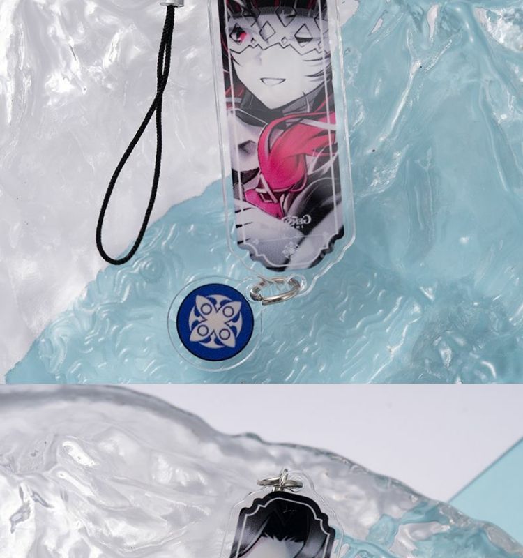 8 個アニメキーホルダー原神インパクトファトゥイピエロザドク - Phone Accessories Charms のレビューと価格
