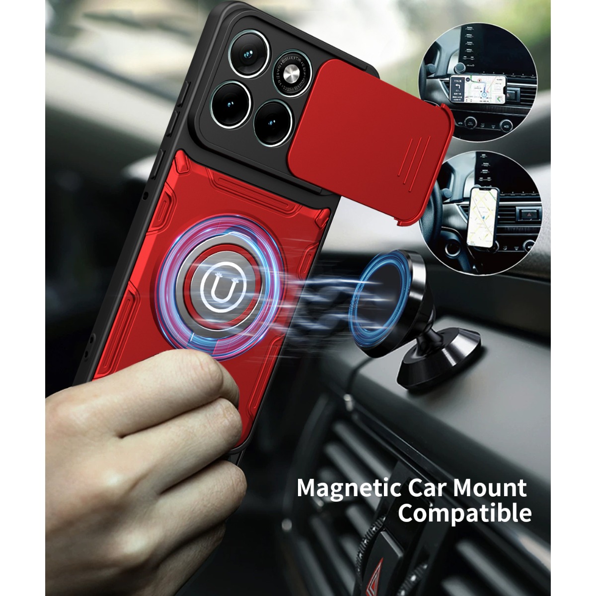 耐衝撃リングホルダー付きスマホケース Motorola Ed - Phone Ring Holder のレビューと価格