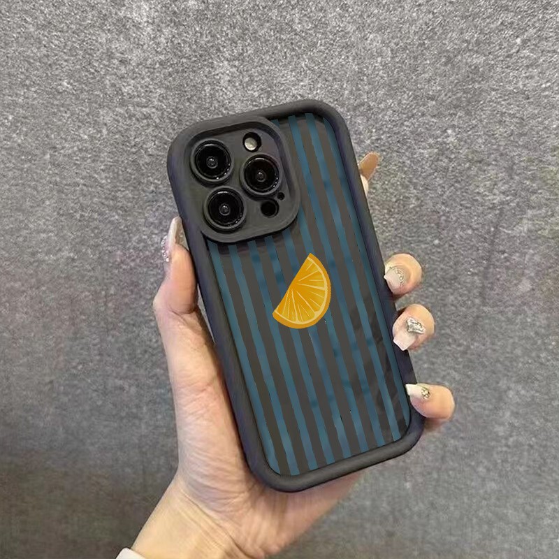 ストライプレモン柄スマホケース iPhone 17 16 1 - Xo Phone Accessories のレビューと価格