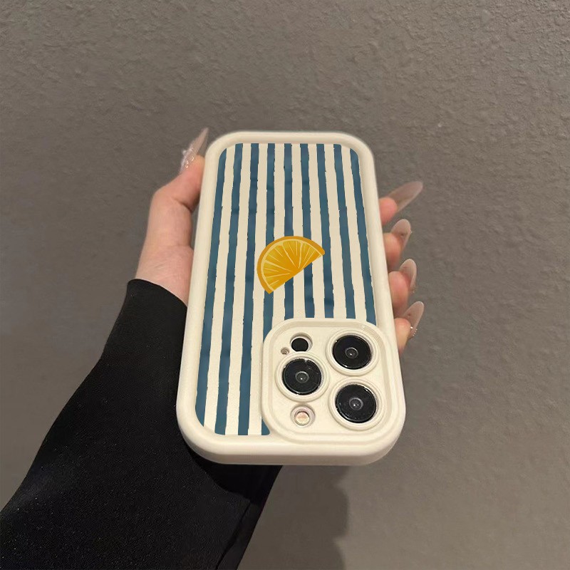 ストライプレモン柄スマホケース iPhone 17 16 1 - Xo Phone Accessories のレビューと価格