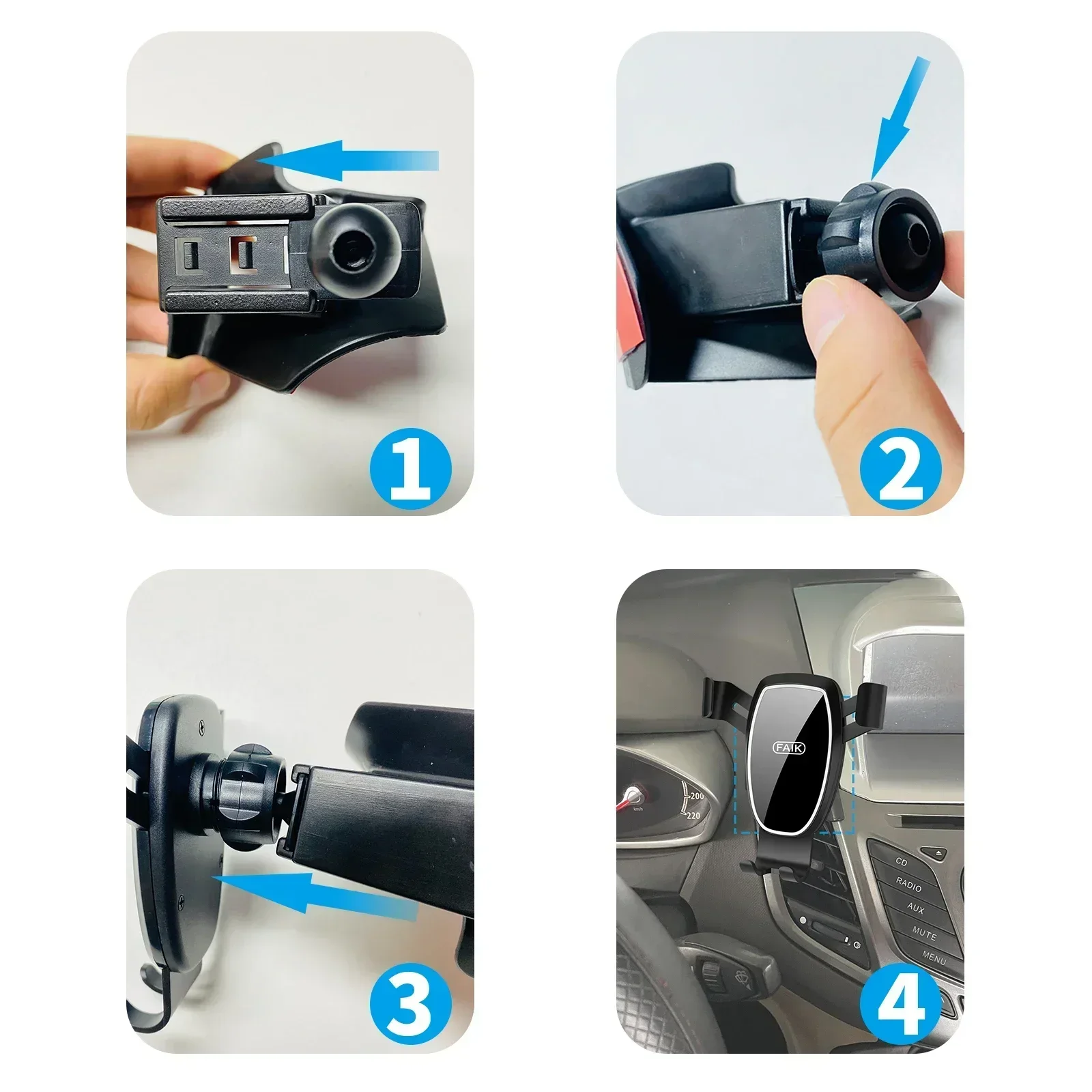 車の携帯電話ホルダーチェリー QQ アイスクリーム MASA - Qq Phone Accessories のレビューと価格