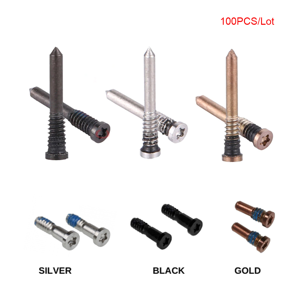 100個入り ボトムペンタローブネジ 修理用携帯電話アクセサ - Phone Accessories Repair のレビューと価格