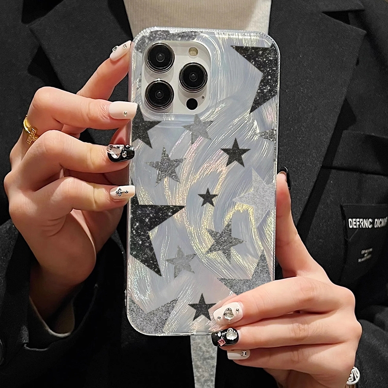 輝く星柄のおしゃれなスマホケース iPhone 17 16  - Xo Phone Accessories のレビューと価格