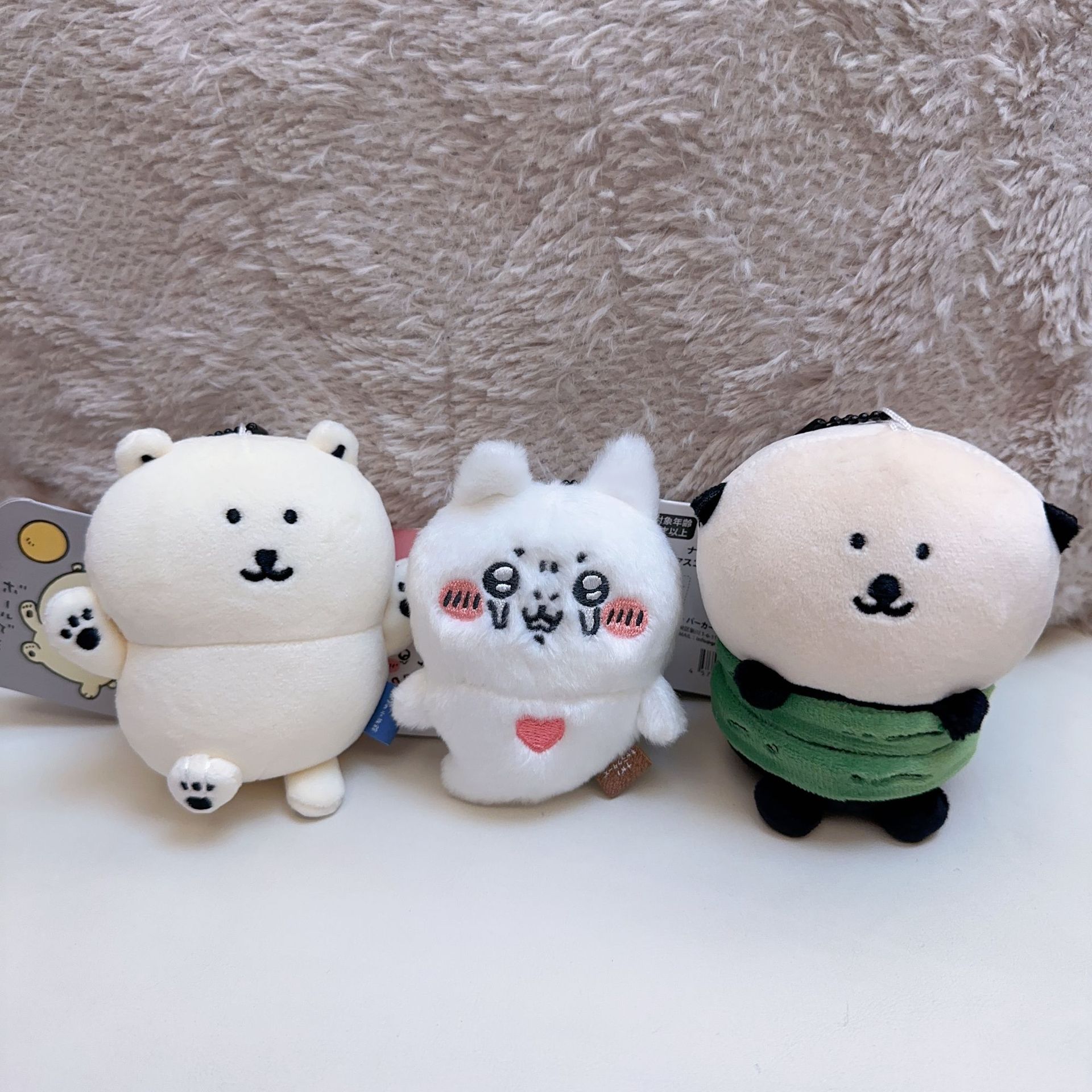 ジイーぬいぐるみキーホルダー かわいいアシカ ホッキョクグマ - Phone Accessories Charms のレビューと価格