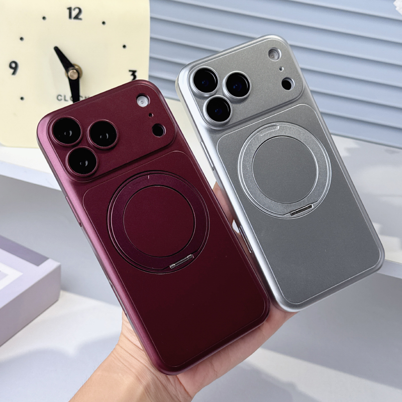 360 °   回転式金属製車載ホルダーリング付きマグセーフ - Phone Ring Holder のレビューと価格