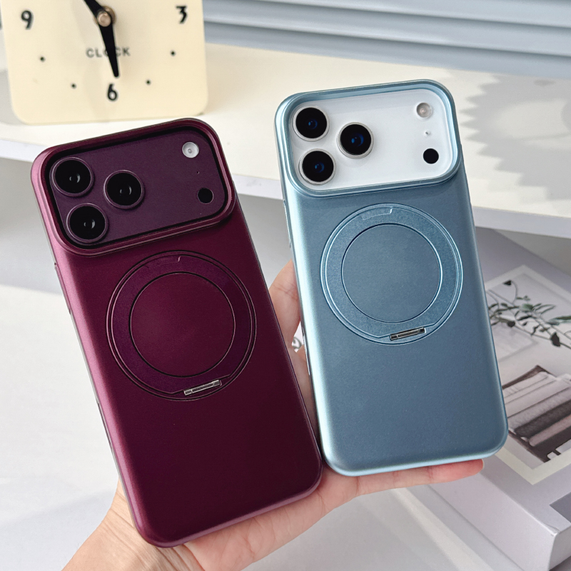 360 °   回転式金属製車載ホルダーリング付きマグセーフ - Phone Ring Holder のレビューと価格