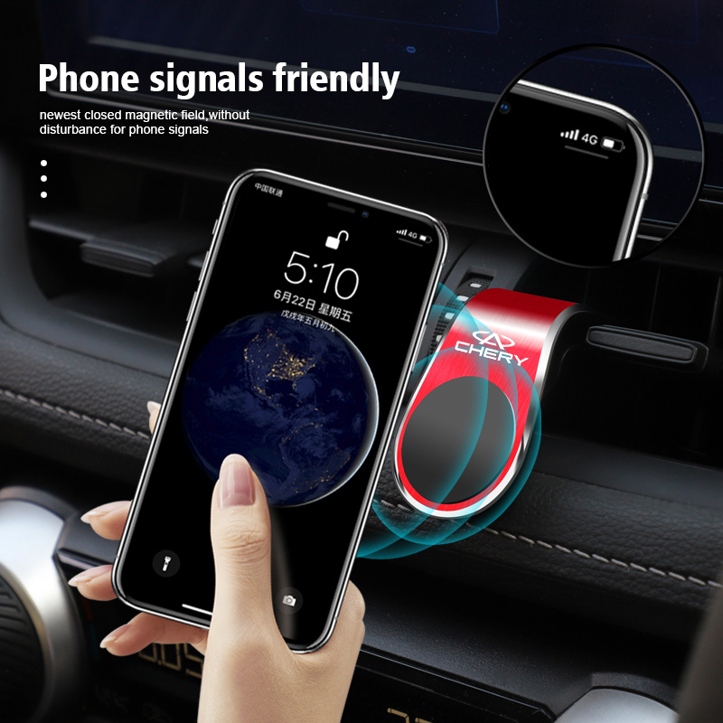 マグネット電話ホルダー GPS スタンドエアベントクリップカ - Qq Phone Accessories のレビューと価格