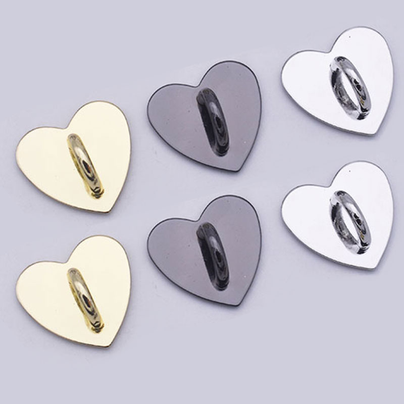 5 個かわいい粘着メタルハート電話チャームホルダー携帯電話ケ - Phone Accessories Hanger のレビューと価格