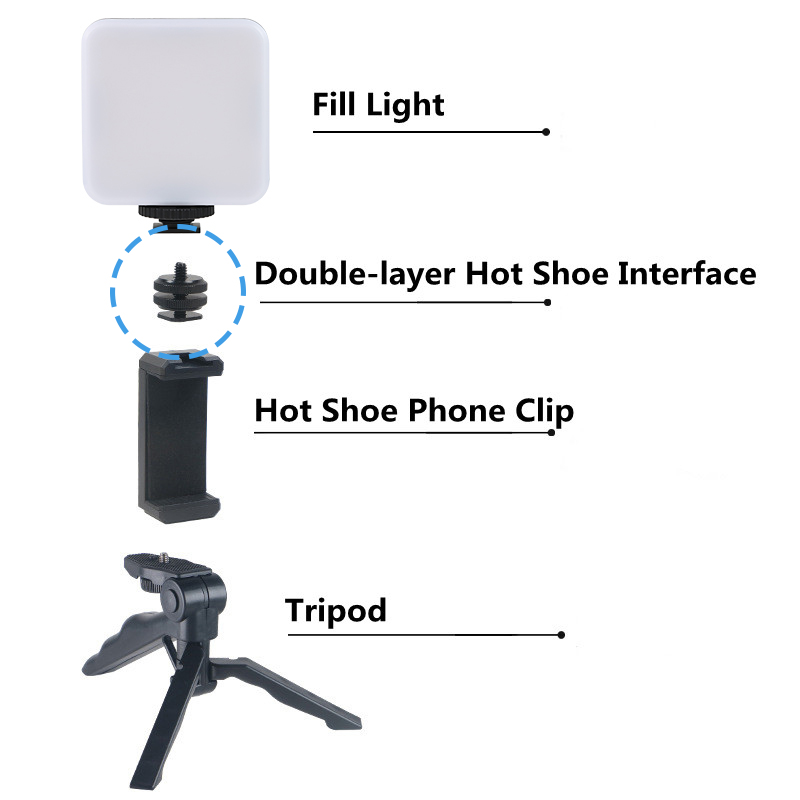 ホットシューマウント電話ホルダー、デュアルナット、コールドシ - Phone Accessories Kit のレビューと価格
