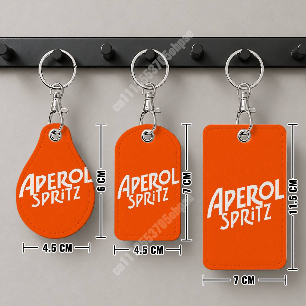 オレンジ色のプロセッコA-アペロールS-スプリッツレザーキー - Phone Accessories Charms のレビューと価格
