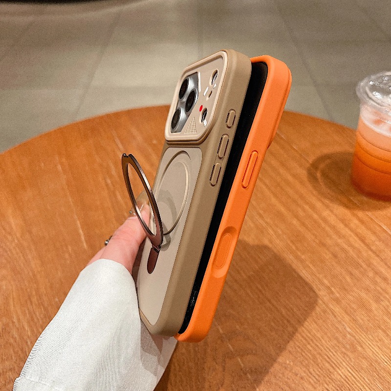 高級メタルリングホルダー付きマグネット式iPhoneケース  - Phone Ring Holder のレビューと価格