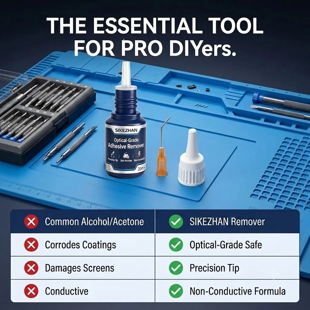 SIKEZHAN 20ml 光学グレードの接着剤除去クリーナ - Phone Accessories Repair のレビューと価格
