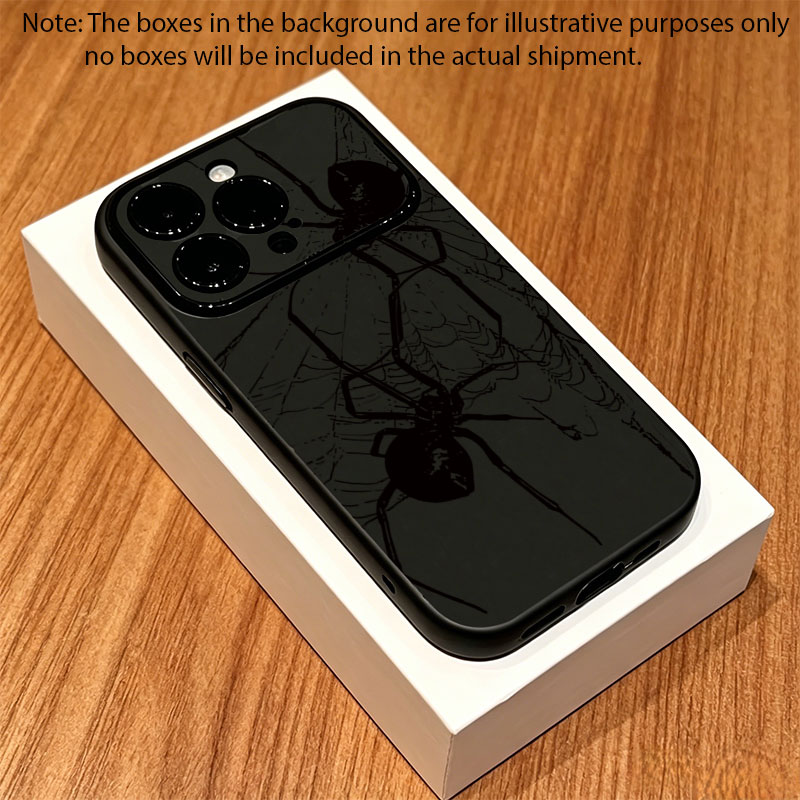 クールな黒蜘蛛柄のiPhoneケース iPhone 11 1 - Xo Phone Accessories のレビューと価格